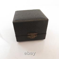 Large English Sterling Silver Napkin Ring with Original Presentation Box