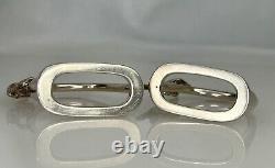 Mappin & Webb 1937 Sterling Silver Stirrup & Fox Equestrian Napkin Rings 85186