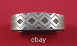 Mayan by Georg Jensen Sterling Silver Napkin Ring Oval 1 7/8 x 1/2