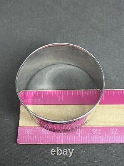 OLD MARYLAND Pattern S KIRK & SON Sterling Silver Napkin Ring NOT MONOGRAMMED