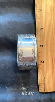 Old Maryland Engraved Kirk Sterling Silver Napkin Ring Not Monogrammed Price Ea