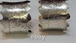 Pair Of Gorham Sterling Silver Napkin Rings