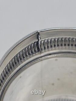 Pair Wedding Napkin Ring Duhme & Co Sterling Silver 1881