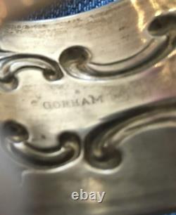 Pair of Gorham Sterling Silver Strasbourg Napkin Rings, Engraved