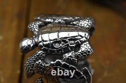Patrick mavros sterling silver napkin ring, turtle, 62gm