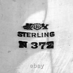 Plain Heavy Napkin Ring Reed Barton Sterling Silver Mono S