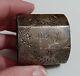 Rare Antique Shiebler Sterling Silver Napkin Ring Mixed Design Octagon Shape 34g