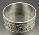 Reed & Barton Sterling Silver Napkin Ring Acid Etched Griffin K