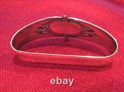 Royal Danish International Sterling Silver Oval Napkin Ring Monogrammed ANN