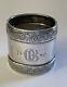 Sale 1880 Gorham Scroll Napkin Ring Sterling Silver 925 33 G 1 3/4 W Mono
