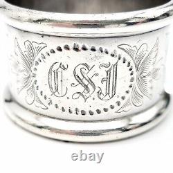 Set of 2 Towle Sterling Silver Napkin Rings 8770 #8630