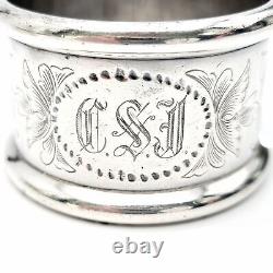 Set of 2 Towle Sterling Silver Napkin Rings 8770 #8630
