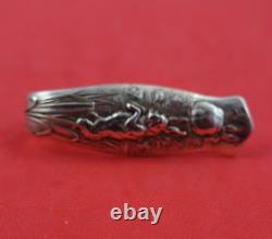 Shiebler Sterling Silver Napkin Clip with Bunny 2 Heirloom