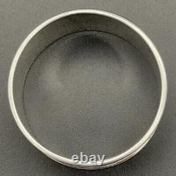 Silver Napkin Ring Name Engraved Harry Norwegian Not Sterling 830S Silver
