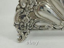 Sterling Silver 925 Paper Napkin Holder Rare Beautiful Vintage