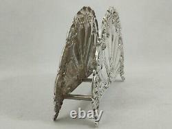 Sterling Silver 925 Paper Napkin Holder Rare Beautiful Vintage