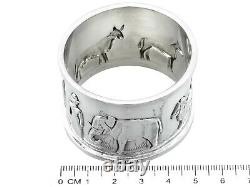 Sterling Silver Napkin Ring Antique George V (1923)