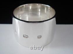 Sterling Silver Napkin Ring, Immaculate Heavyweight 85g, Sheffield 1990