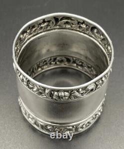 Sterling Silver Napkin Ring Name Engraved Burbeck Watrous Co
