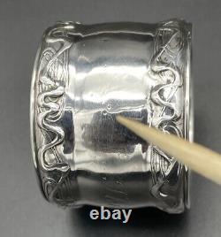 Sterling Silver Napkin Ring Name Engraved Shirley
