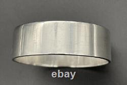 Sterling Silver Napkin Ring name Engraved Jane Art Deco