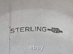 Sterling Silver West Point USMA Napkin Ring, d. 1950 Lt. Col. Korea, Vietnam