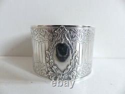 Superb Antique French Solid Sterling Silver 950 Napkin Ring (#3)