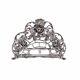 Swedish Sterling Silver Edelweiss Rose Napkin Holder