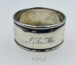 Tiffany & Co. Antique Sterling Silver Monogrammed Napkin Ring