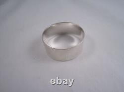Tiffany & Co Makers Sterling Silver Elegant Simple Napkin Ring No Monogram 925