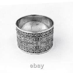 Tiffany Co Persian Napkin Ring Sterling Silver Mono