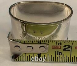 Tiffany & Co. Sterling Silver Napkin Ring Annette name engraving