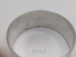 Tiffany & Co. Sterling Silver Napkin Ring Michael name engraving