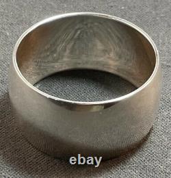 Tiffany Deco / Mid-Century Modern Sterling Silver Napkin Ring A. G. P