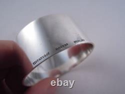 Tiffany Sterling Silver Elegant Napkin Ring Not Monogrammed