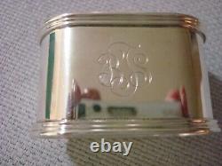 Tiffany Sterling Silver Napkin Ring Oval Shape Old Beauty
