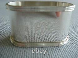 Tiffany Sterling Silver Napkin Ring Oval Shape Old Beauty