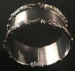 Tiffany Sterling Silver Napkin Ring Scalloped Border