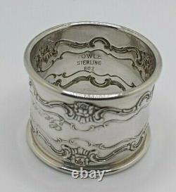 Towle Old Master Sterling Silver Napkin Ring Genevieve name engraving