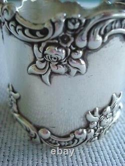 Towle Sterling Silver Large Napkin Ring 1 3/4 Tall #409 Excellent Condition
