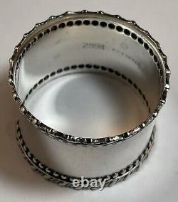 Towle Sterling Silver Napkin Ring Cora 1904 #8662