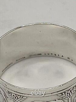 VINTAGE TIFFANY & CO. 925 STERLING SILVER 20731a NOAH'S ARK ANIMAL NAPKIN RING