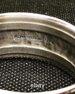 Vintage Alvin Sterling 925 Napkin Rings