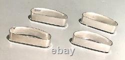 Vintage Antique Hand Wrought Caldwell Sterling Silver Napkin Ring Holder Decor