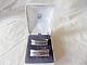 Vintage Boxed Set Of Sterling Silver Napkin Rings