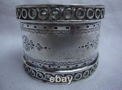 Vintage English Sterling Silver Napkin Ring Helen name engraving, dated 1927