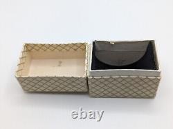 Vintage English Sterling Silver Napkin Ring Nigel name engraving withbox d. 1963