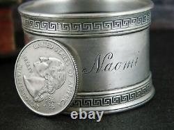 Vintage Gorham 925 Sterling Silver Etruscan Napkin Ring Naomi