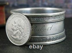Vintage Gorham 925 Sterling Silver Etruscan Napkin Ring Robert