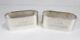 Vintage Pair Gorham Usa Us Navy Uss Loggerhead Sterling Silver Jem Napkin Rings